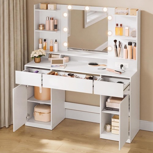 Vanity desk with - desk,