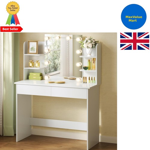 Elegant white dressing table - elegant,