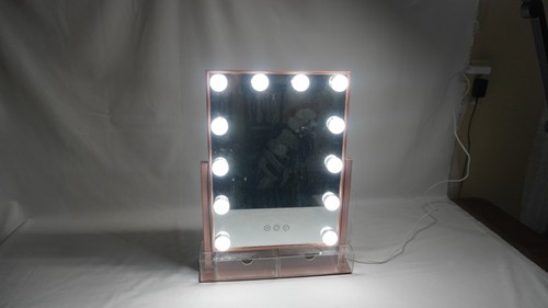 Rose gold hollywood vanity - gold,