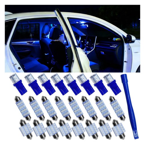 24pcs car interior led bulbs - interior,