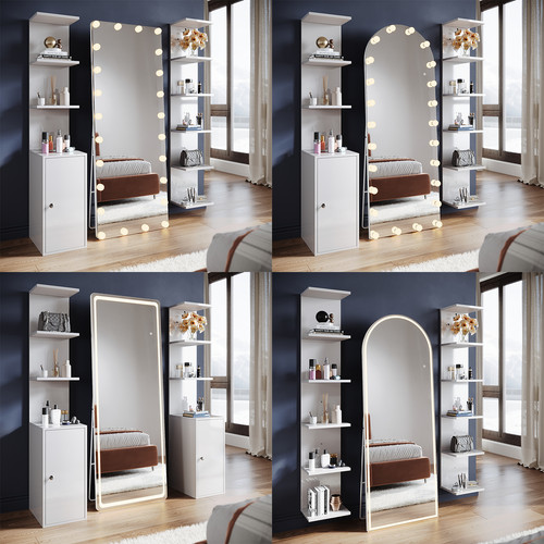 Led full length mirror - full,