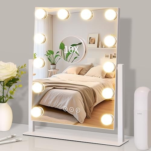 Vanity mirror with - mirror, lights,