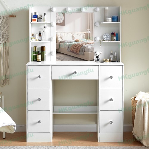 Dressing table with mirror - with, &
